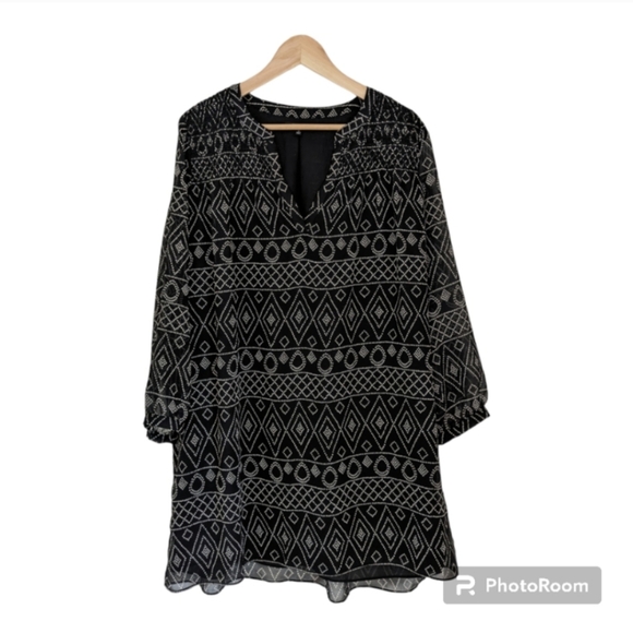 ๐ค๐ค Madewell Smock Mini Tunic Dress in Caravan Print, M - Picture 2 of 15